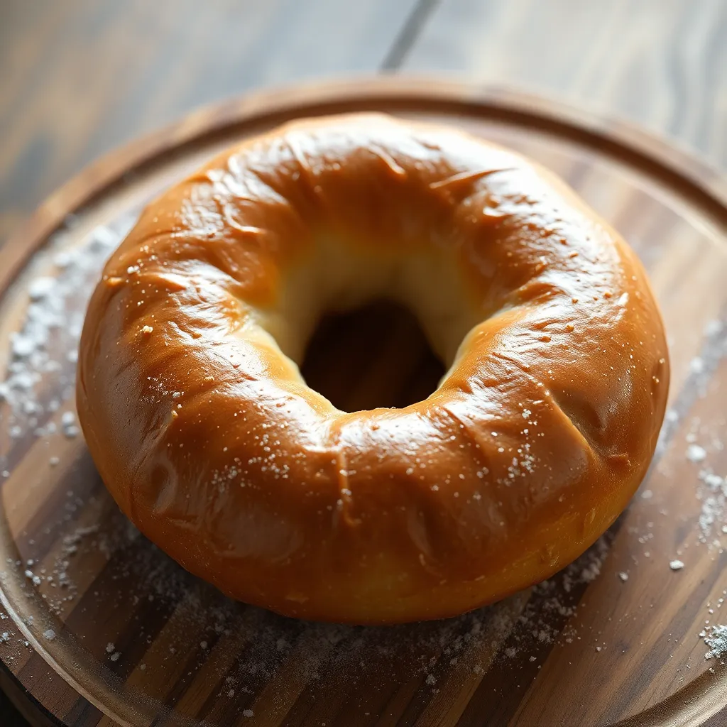 sourdough bagels homemade