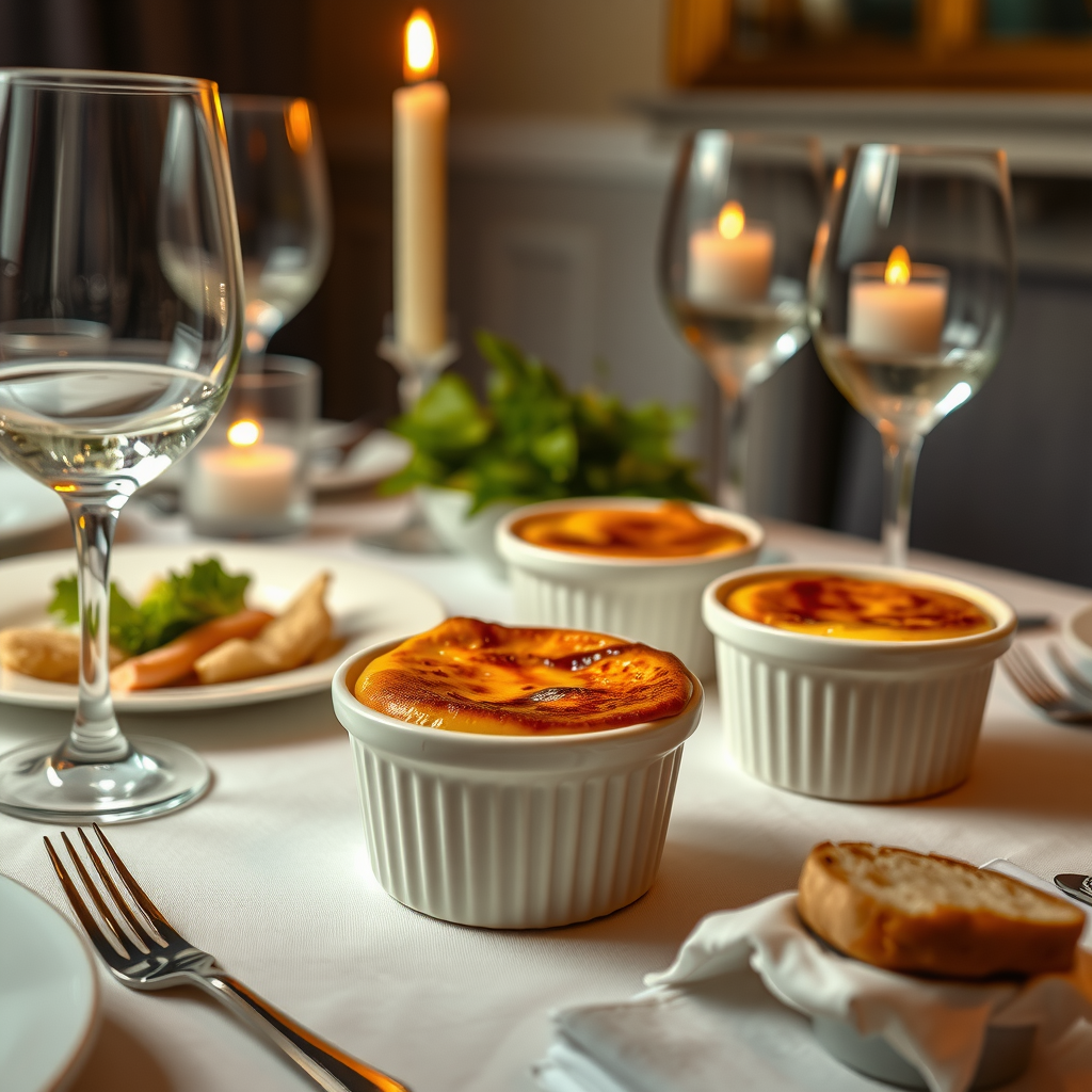 Crab brulee recipe